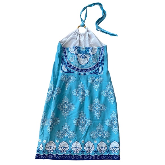 Vineyard Vines silk shell halter dress - Picture 4 of 6